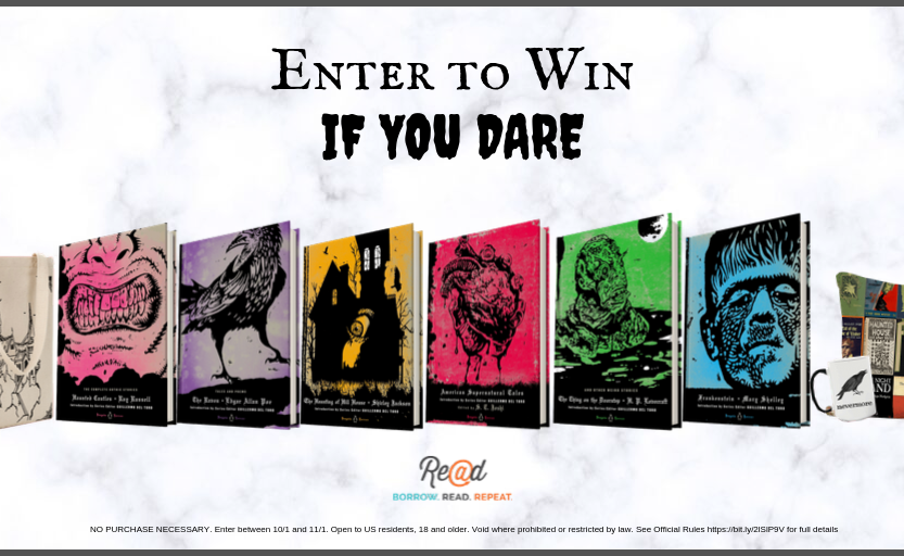 Enter To Win Our Bone Chilling Classic Horror Sweepstakes Penguin Random House Library Marketing