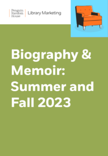 Biography & Memoir: Summer and Fall 2023 cover