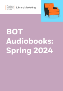 BOT Audiobooks: Spring 2024 cover