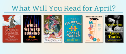 What Will You Read for April? 2024