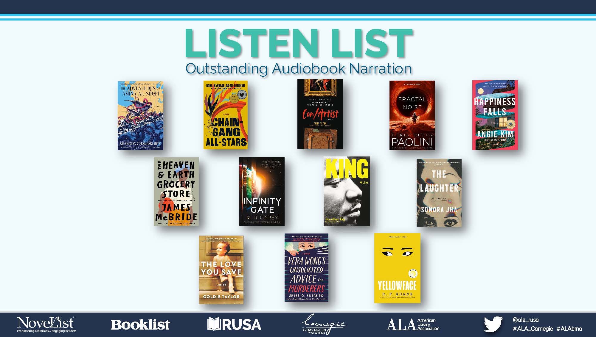 Hear Outstanding Audiobook Narration on the 2024 Listen List | Penguin ...