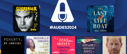 Do you offer these 2024 Audie Award Winners at your library? Hear Audiobook of the Year, Bono’s SURRENDER, & more!