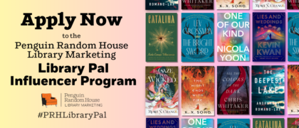 Become a #PRHLibraryPal and Apply for Our Influencer Program