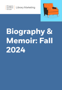 Biography & Memoir: Fall 2024 cover