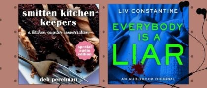 2 New Audiobook Originals Out Now & Available to Libraries (Perfect for Home Cooks & Mystery Lovers!)