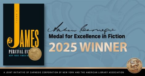 2025 Carnegie Award Fiction Winner JAMES Image