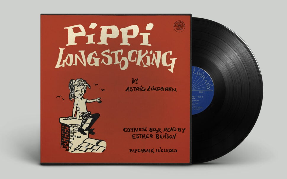 Pippi Longstocking original LP