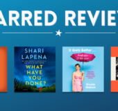 Starred reviews header with featured covers