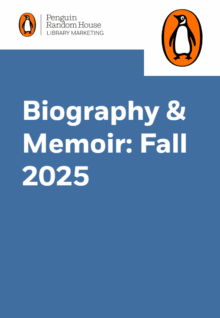Biography & Memoir: Fall 2025 cover