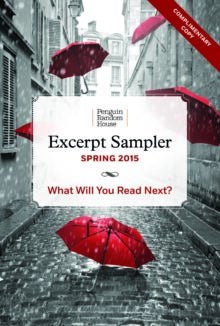 Excerpt Sampler: Spring 2015 cover