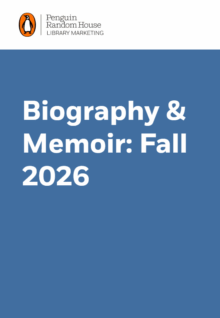 Biography & Memoir: Fall 2026 cover