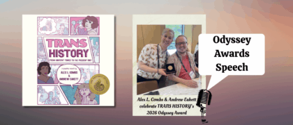 Trans History authors Odyssey speech